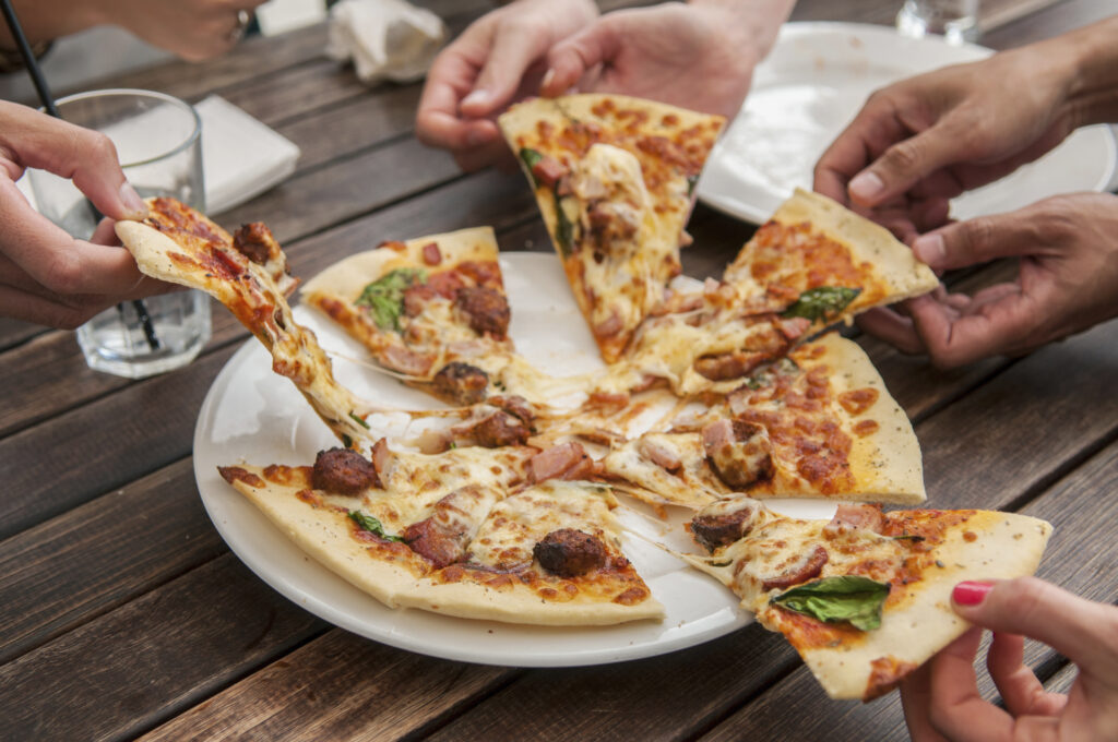 Pizzaslice party